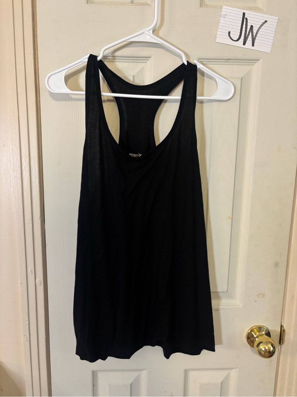 Old Navy Black Racerback Tank Top